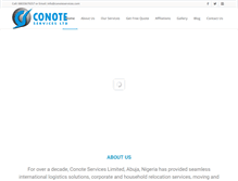 Tablet Screenshot of conoteservices.com